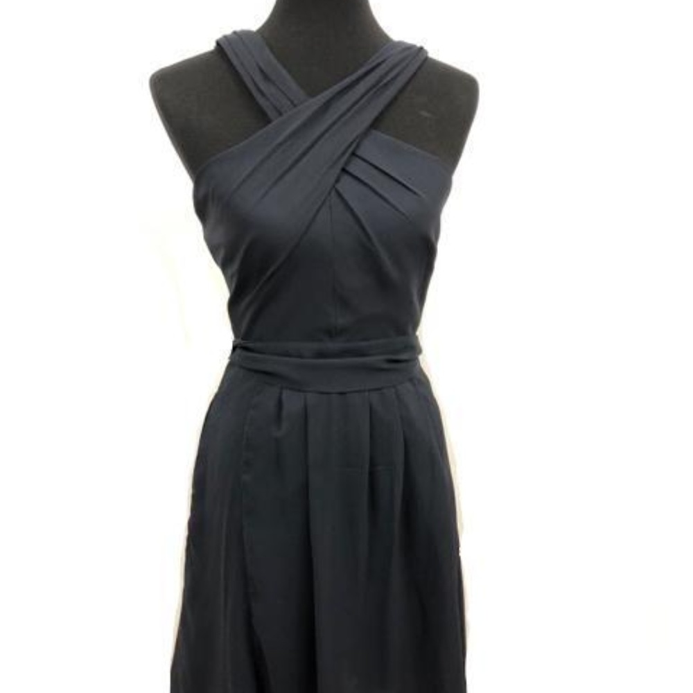 Kennedy Blue Size 8 Blue Sash Formal Dress